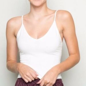White Brandy Melville Tank Top
